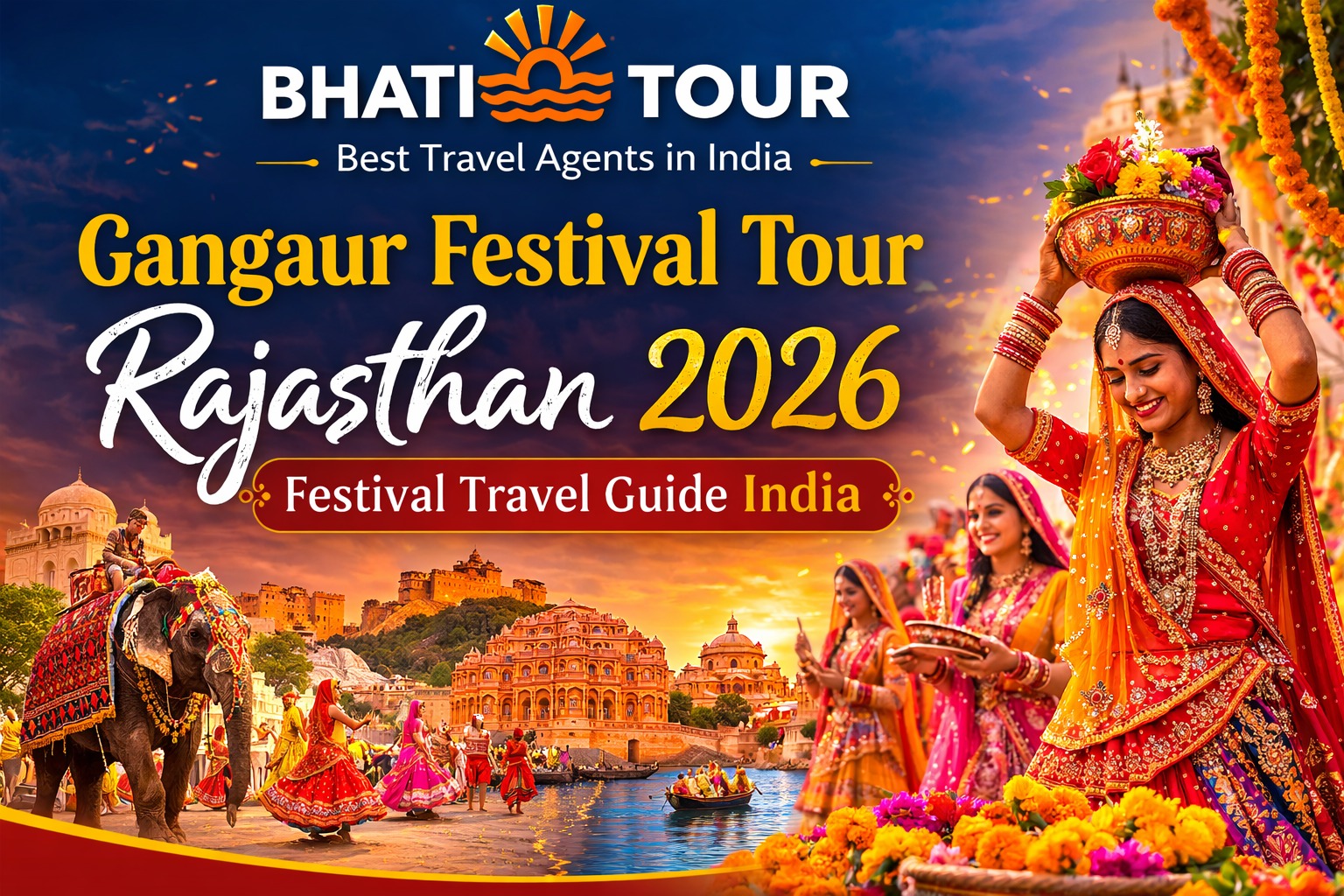 Gangaur Festival Tour Rajasthan | Festival Travel Guide India make url 